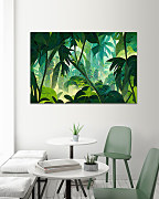 Obraz Tropická džungľa